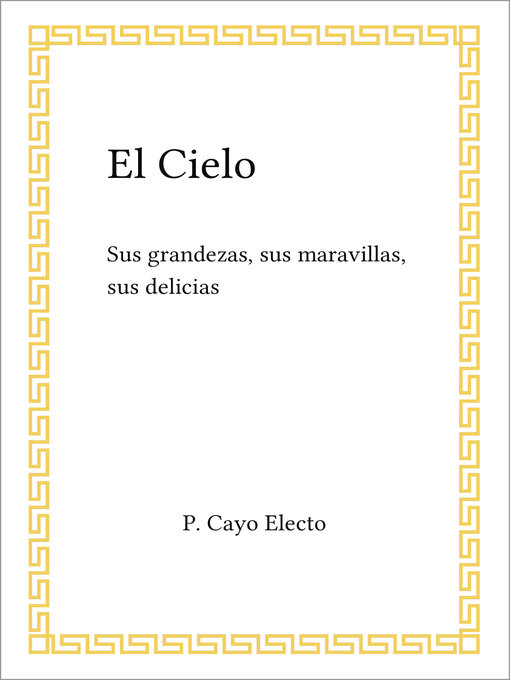 Title details for El Cielo by Cayo Electo - Available